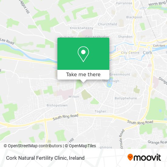 Cork Natural Fertility Clinic map