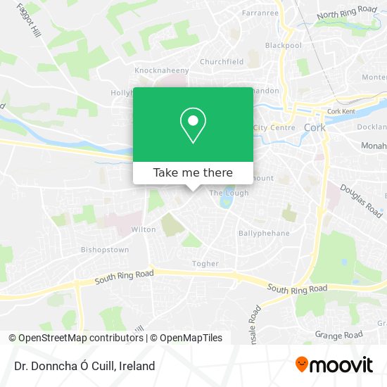 Dr. Donncha Ó Cuill map