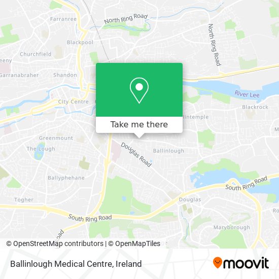 Ballinlough Medical Centre map