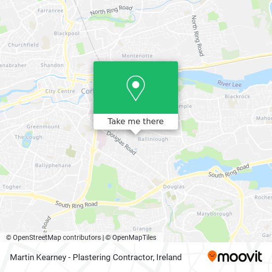 Martin Kearney - Plastering Contractor map