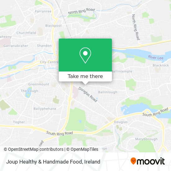 Joup Healthy & Handmade Food map