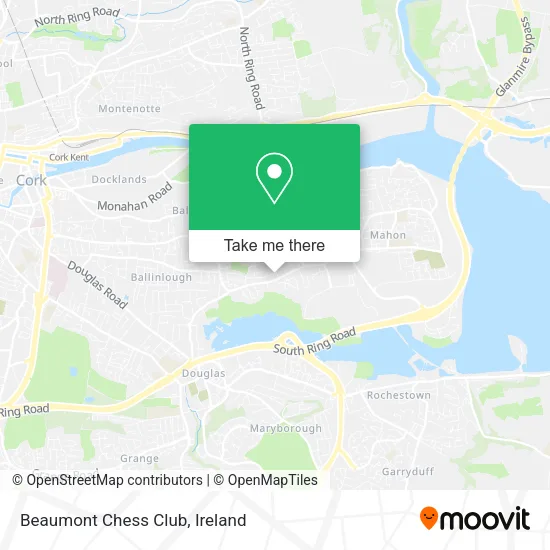 Beaumont Chess Club map