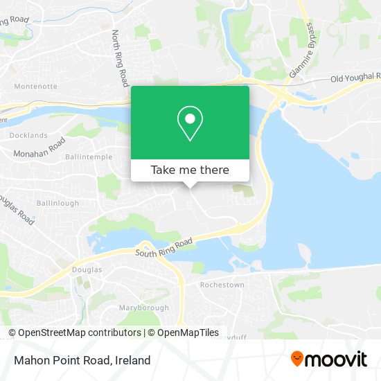 Mahon Point Road map