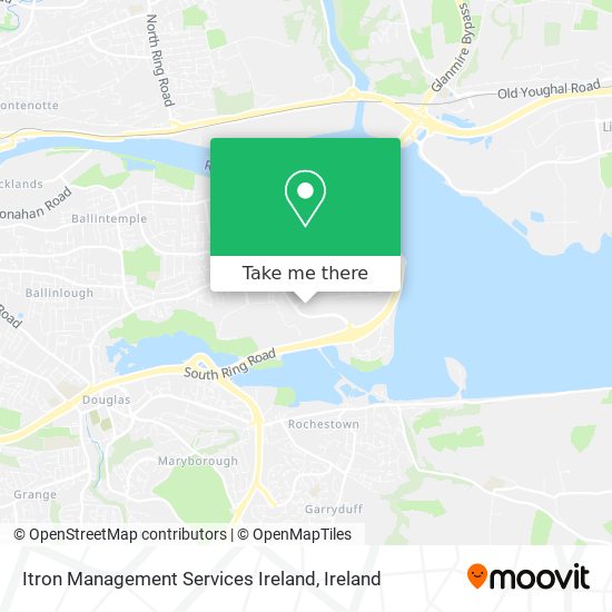 Itron Management Services Ireland map