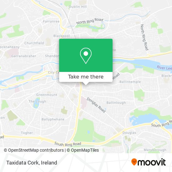 Taxidata Cork map