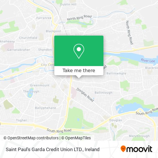 Saint Paul's Garda Credit Union LTD. map