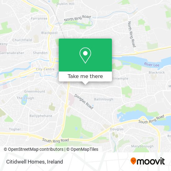 Citidwell Homes map