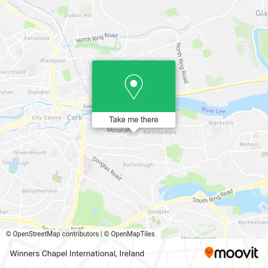 Winners Chapel International map