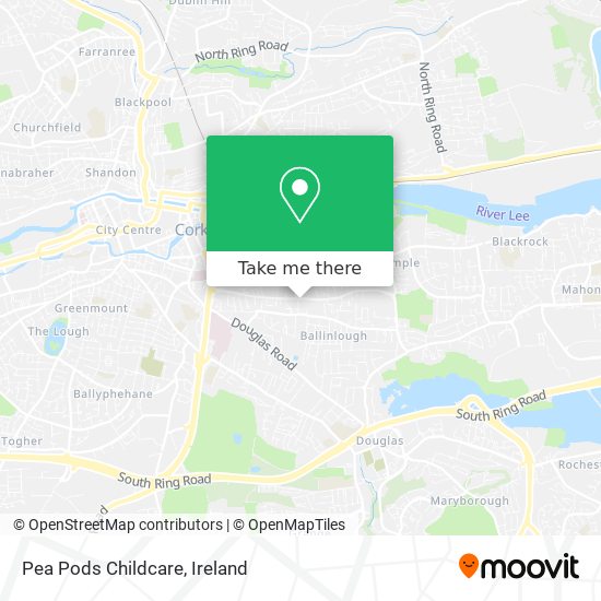 Pea Pods Childcare map
