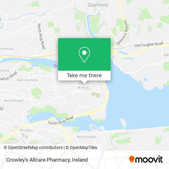 Crowley's Allcare Pharmacy map