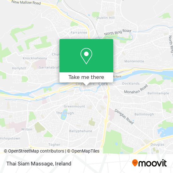 Thai Siam Massage map