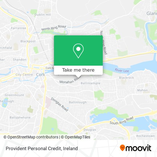 Provident Personal Credit map