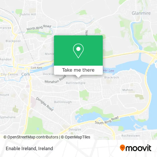 Enable Ireland map