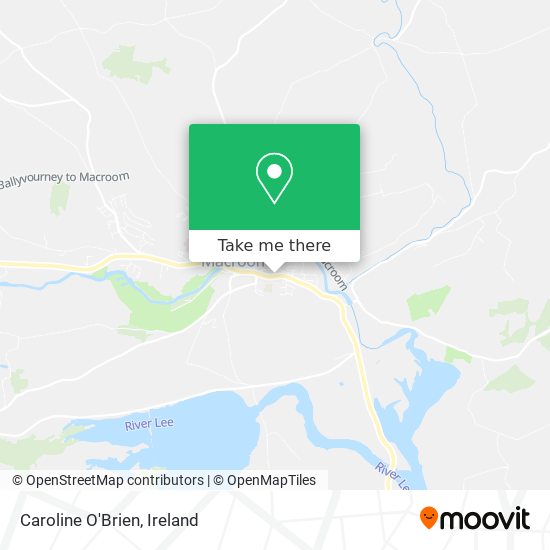 Caroline O'Brien map