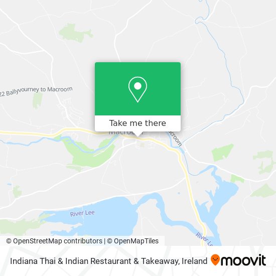 Indiana Thai & Indian Restaurant & Takeaway map