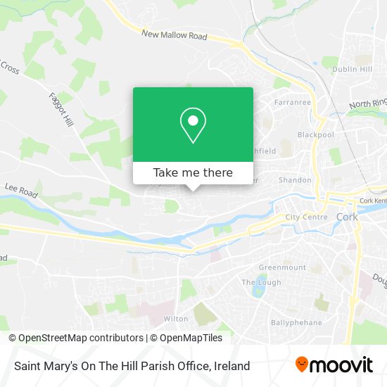 Saint Mary's On The Hill Parish Office map