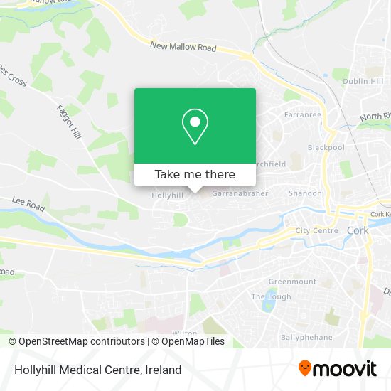 Hollyhill Medical Centre plan