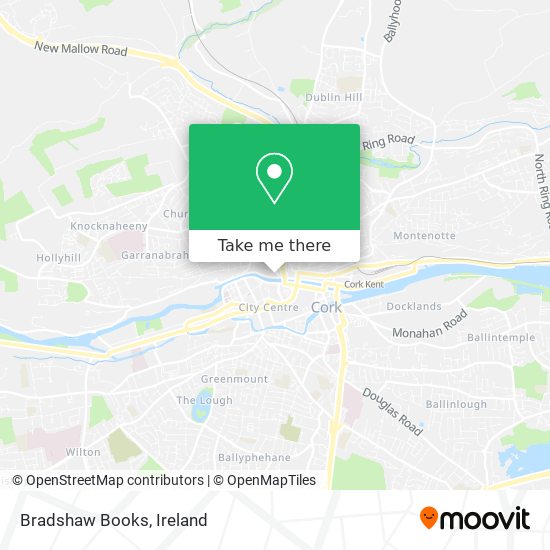 Bradshaw Books map