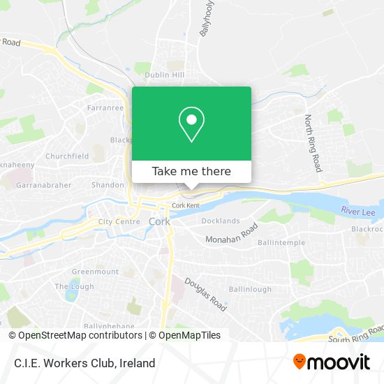 C.I.E. Workers Club map