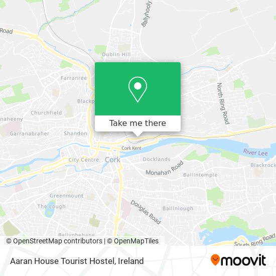 Aaran House Tourist Hostel map