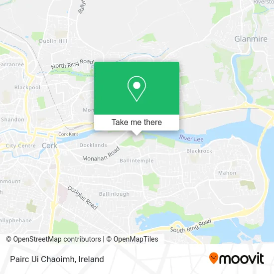 Pairc Ui Chaoimh map