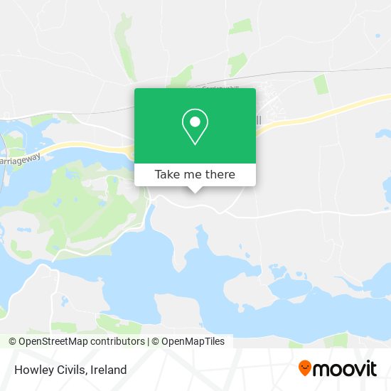 Howley Civils map