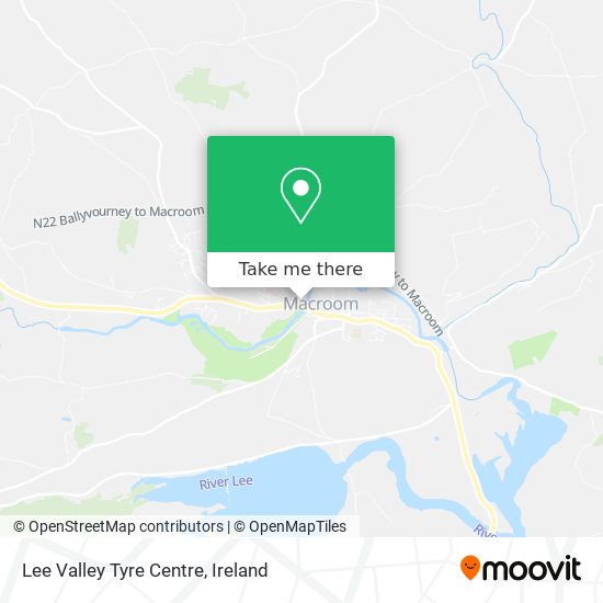 Lee Valley Tyre Centre plan