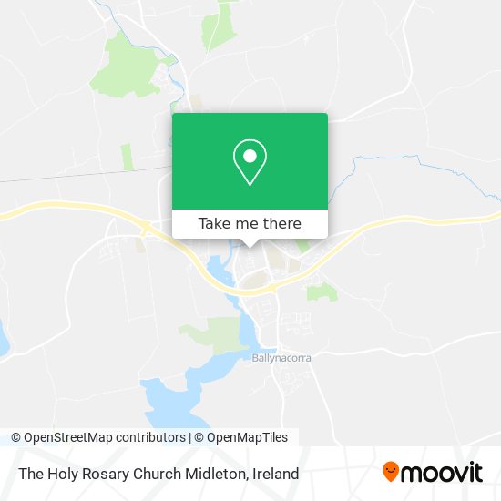 The Holy Rosary Church Midleton map