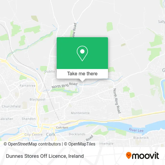 Dunnes Stores Off Licence map