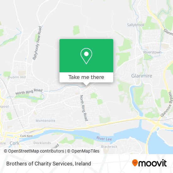 Brothers of Charity Services map