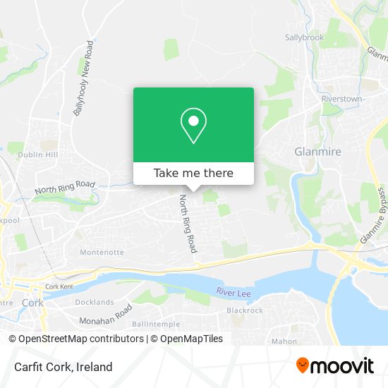 Carfit Cork map