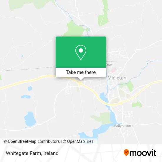Whitegate Farm map