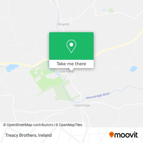 Treacy Brothers map