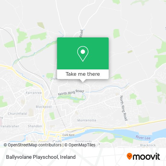 Ballyvolane Playschool map