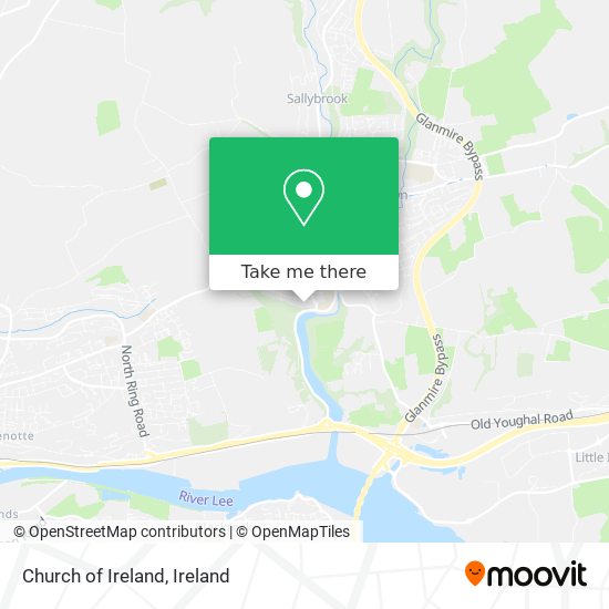 Church of Ireland map