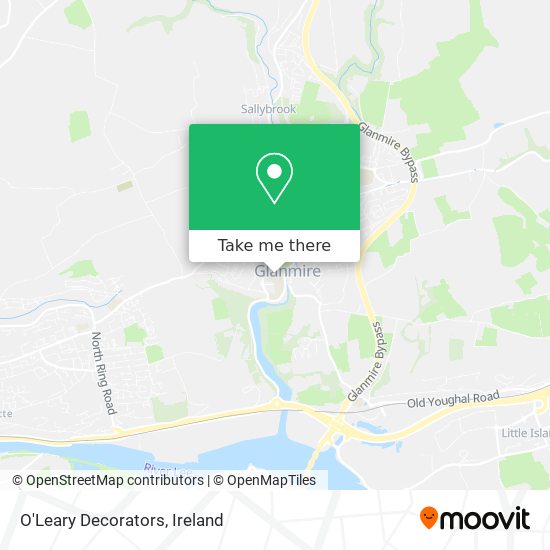 O'Leary Decorators map