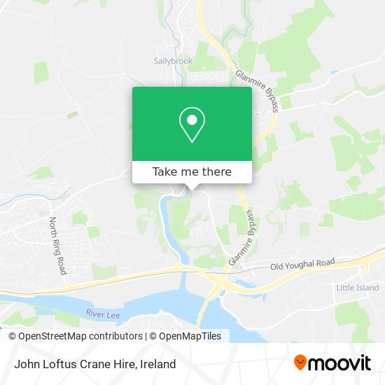John Loftus Crane Hire map