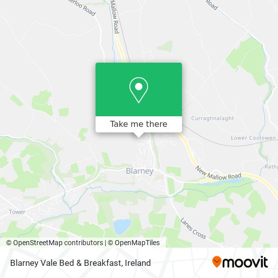 Blarney Vale Bed & Breakfast plan