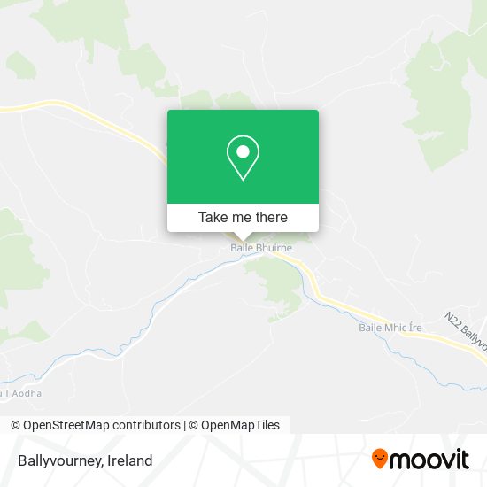 Ballyvourney map