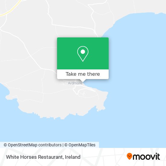 White Horses Restaurant plan