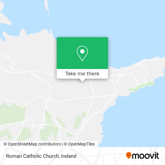 Roman Catholic Church map