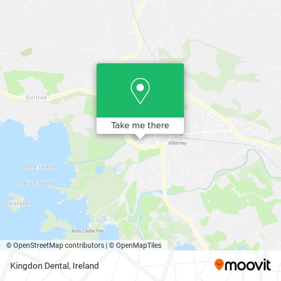 Kingdon Dental map