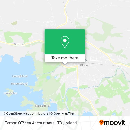 Eamon O'Brien Accountants LTD. map