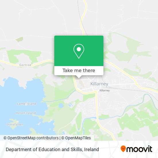 Department of Education and Skills map