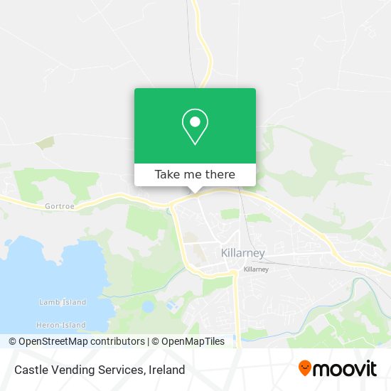 Castle Vending Services map