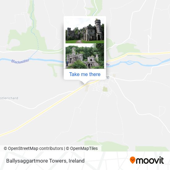 Ballysaggartmore Towers plan