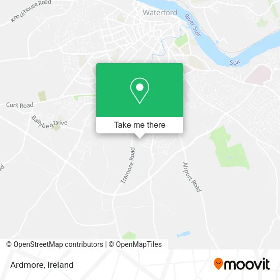 Ardmore map