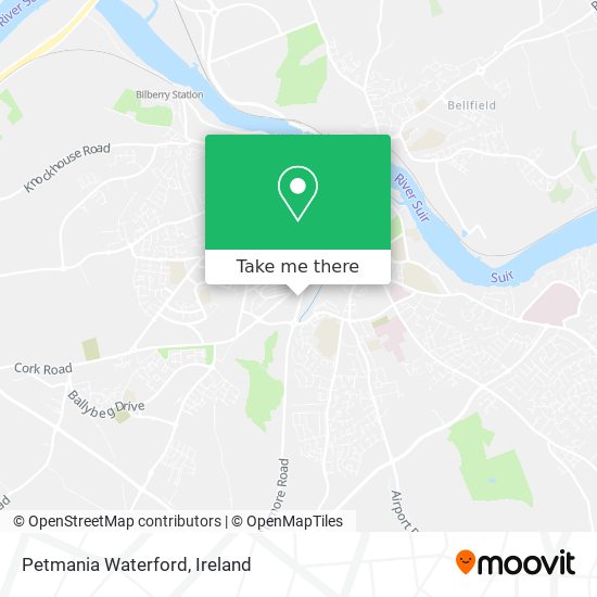Petmania Waterford map