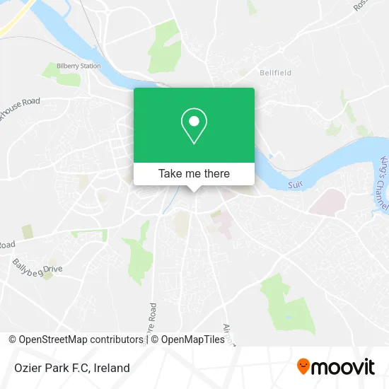 Ozier Park F.C map
