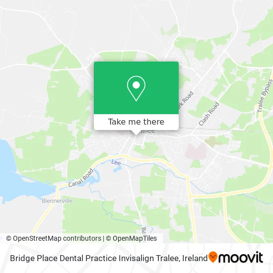Bridge Place Dental Practice Invisalign Tralee map